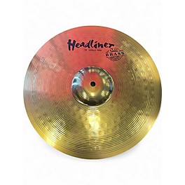 Used Headliner 14in Brass Hi Hat Pair Cymbal