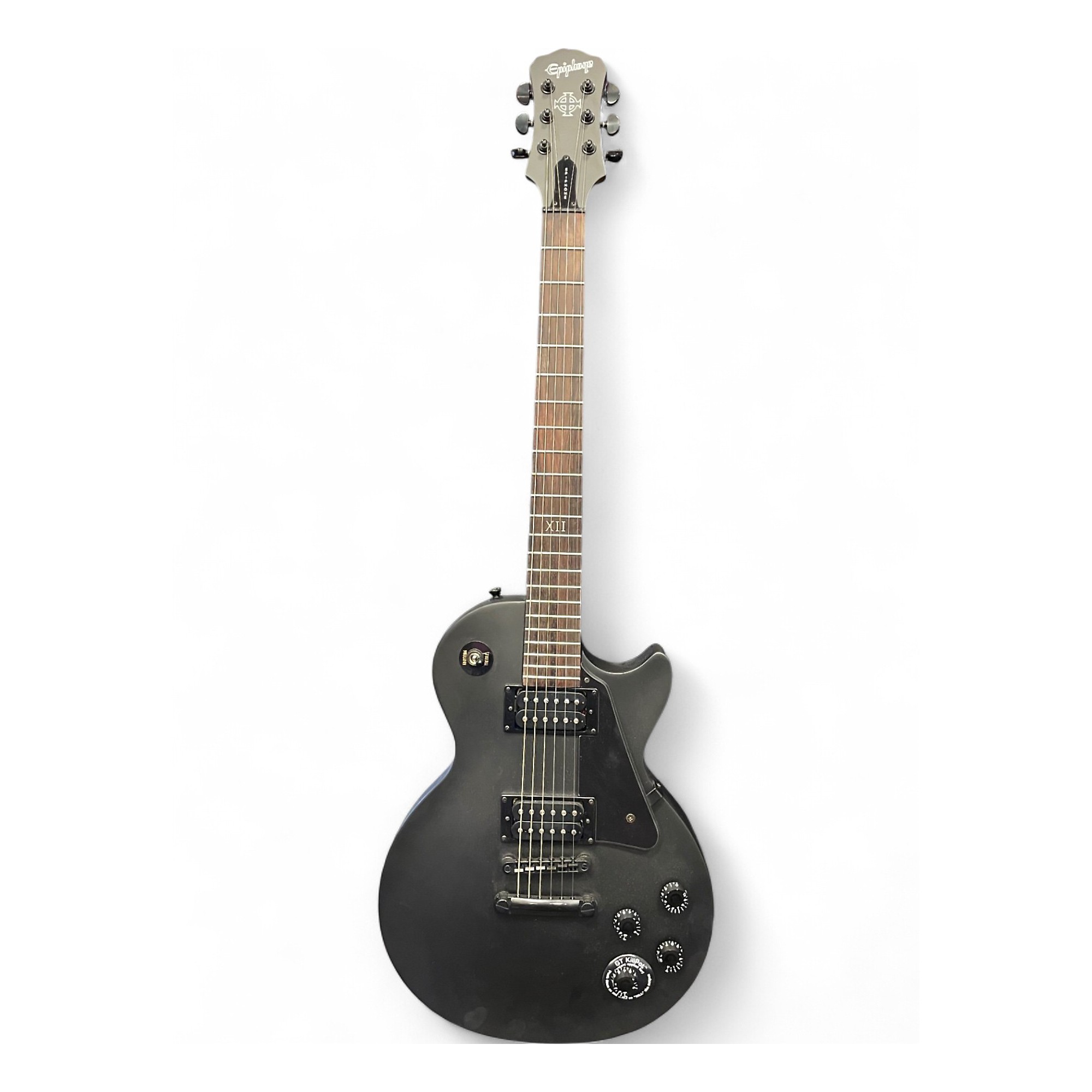 Epiphone Goth Les Paul Studio Guitar Review @TopGuitars.info