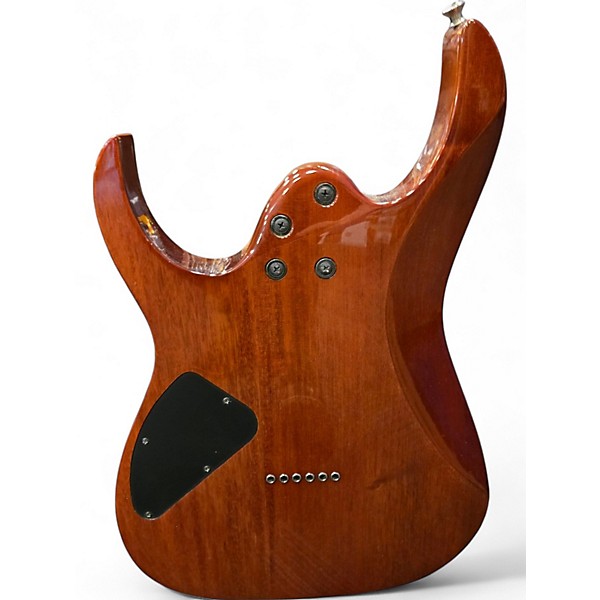 Used Ibanez RG421 Vintage Sunburst Solid Body Electric Guitar