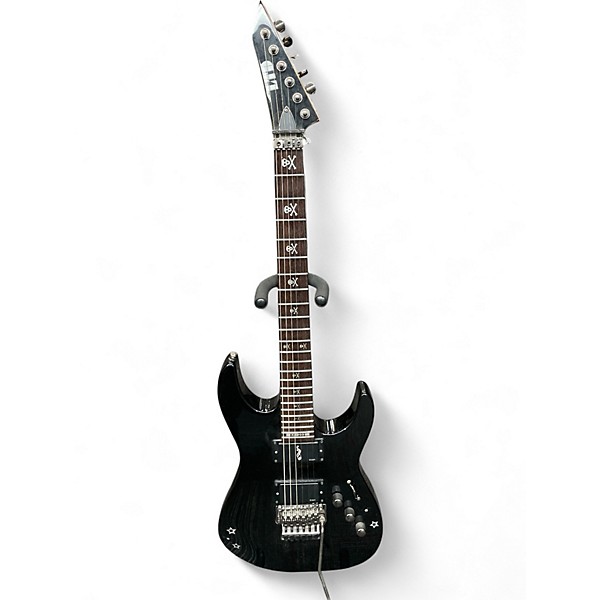Used ESP LTD KH202 Kirk Hammett Signature Black Solid Body Electric Guitar