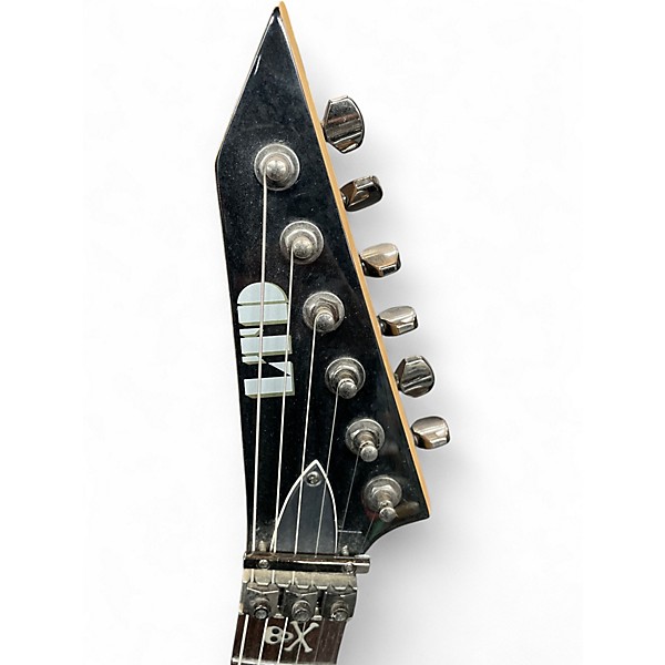 Used ESP LTD KH202 Kirk Hammett Signature Black Solid Body Electric Guitar