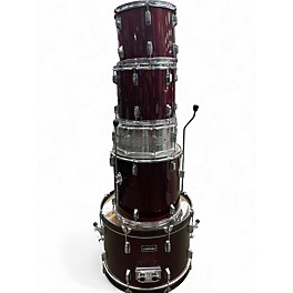Used Peavey 5 Piece INTERNATIONAL SERIES II RED Drum Kit