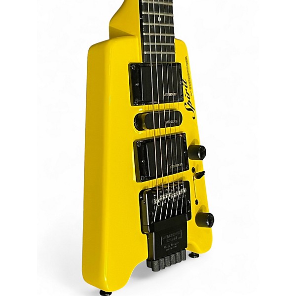 Used 2021 Steinberger Spirit HSH Yellow Electric Guitar