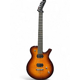 Used Parker Guitars PM20 Orange Solid Body Electric Guitar