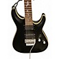 Used Schecter Guitar Research Diamond Series PT BLACK Solid Body Electric Guitar