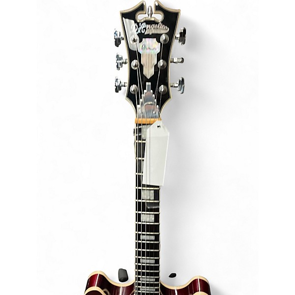 Used D'Angelico Premier Series DC Red Hollow Body Electric Guitar