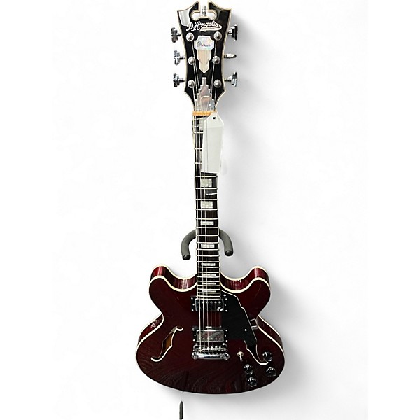 Used D'Angelico Premier Series DC Red Hollow Body Electric Guitar