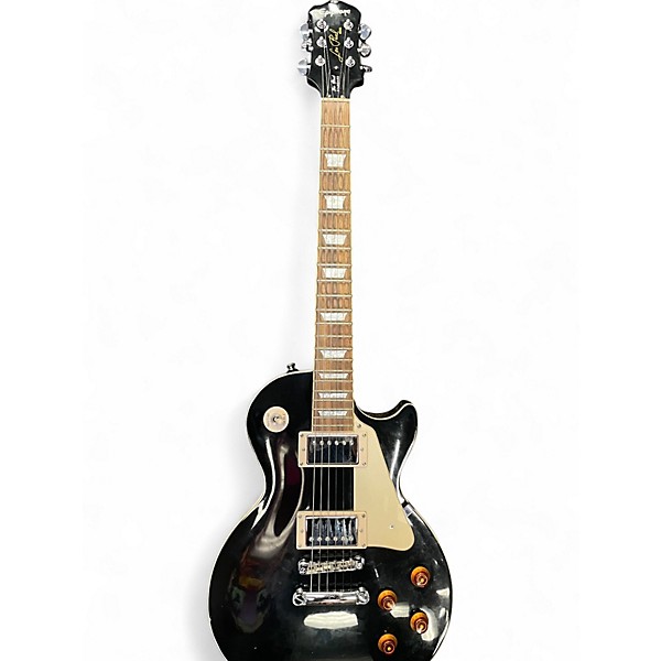 Used Epiphone Les Paul Standard Black Solid Body Electric Guitar