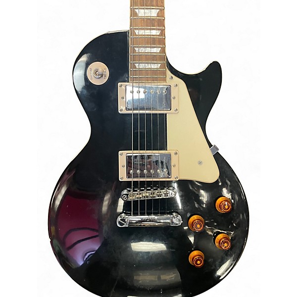 Used Epiphone Les Paul Standard Black Solid Body Electric Guitar