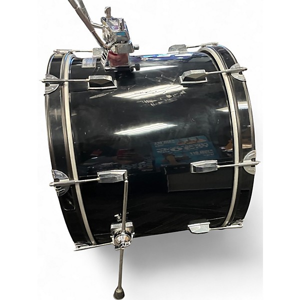 Used TAMA 5 Piece rhythm mate Black Drum Kit