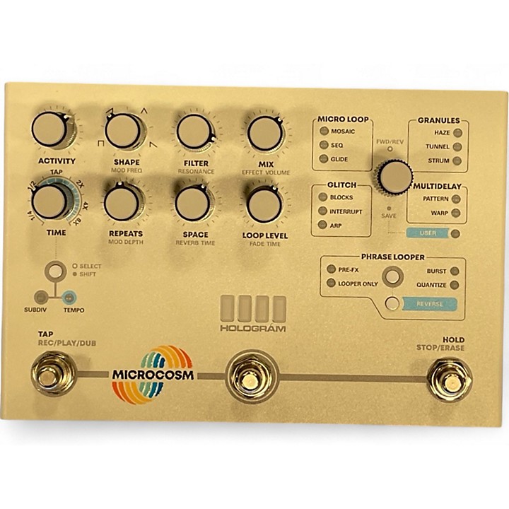 ギター Hologram Electronics Microcosm Hologram Electronics Microcosm Granular Pedal: Huge
