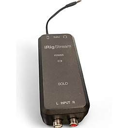 Used IK Multimedia IRIG STREAM SOLO Audio Interface