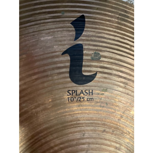 Used Zildjian 10in I splash  Cymbal