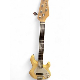 Used Sterling by Music Man sting ray 5 yellow Electric Bass Guitar