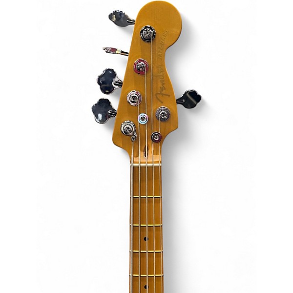 Used Fender American Ultra II Jazz Bass V Avalanche Electric Bass Guitar