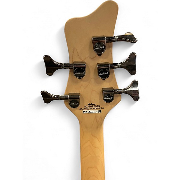 【1587】 ELECTRIC　エレクトリック　HEX　ヘックス Jackson X Series Spectra Bass SBXQ V - Transparent Black