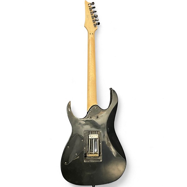 Used 2019 Ibanez RG470DX Black Sparkle Solid Body Electric Guitar