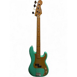 Used Fender Vintera 50s Precision Bass Seafoam Green Electric Bass Guitar