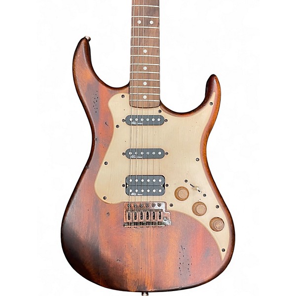 Used AXL BADWATER DISTRESSED NATURAL Solid Body Electric Guitar
