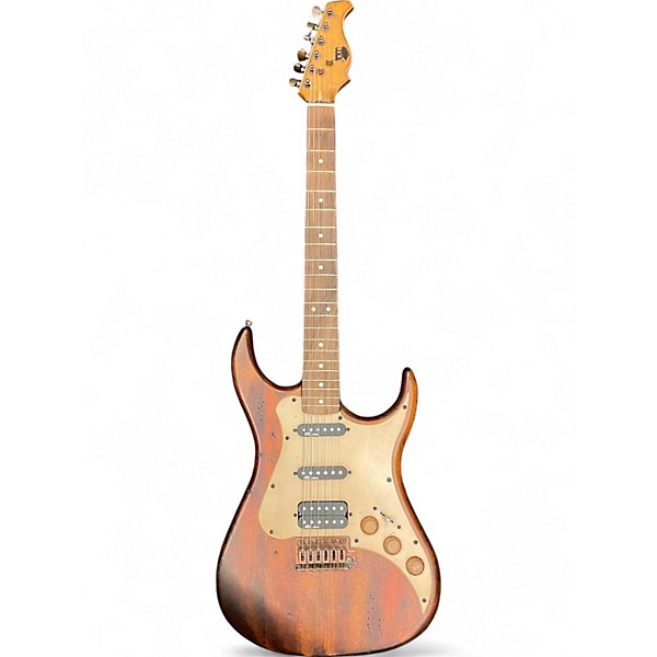 Used AXL BADWATER DISTRESSED NATURAL Solid Body Electric Guitar