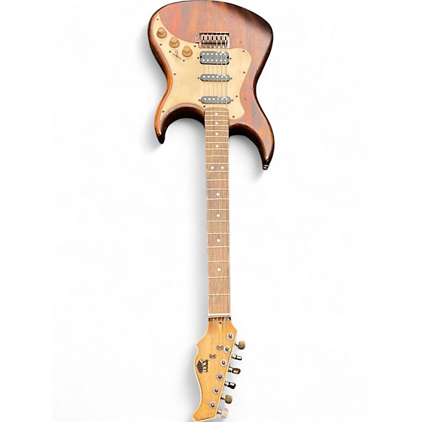 Used AXL BADWATER DISTRESSED NATURAL Solid Body Electric Guitar