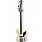 Used Schecter Guitar Research ULTRA BASS White Electric Bass Guitar thumbnail