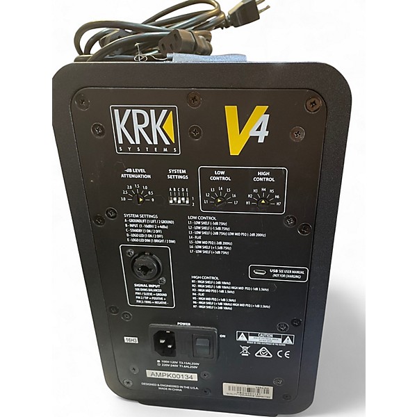 Used KRK V4S4 PAIR Powered Monitor