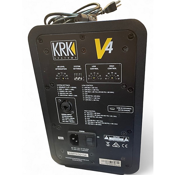 Used KRK V4S4 PAIR Powered Monitor