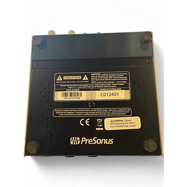 【タバちゃん】PreSonus TUBE Pre V2 TubePre V2 – PreSonus