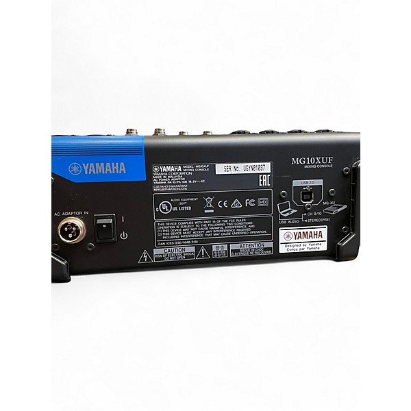 YAMAHA MG10XUF ミキサー 本体 YAMAHA MG10XUF 【エフェクター / USB端子内蔵アナログミキサー