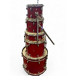 Used SPL 5 Piece UNITY II RED Drum Kit