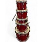 Used SPL 5 Piece UNITY II RED Drum Kit