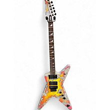 Used Dean Dimebag Concrete Sledge ML Custom Graphic Solid Body Electric Guitar