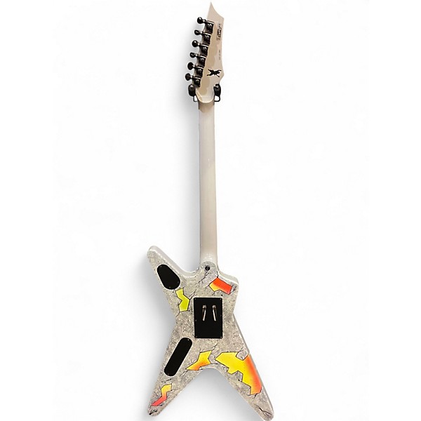 Used Dean Dimebag Concrete Sledge ML Custom Graphic Solid Body Electric Guitar