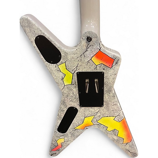 Used Dean Dimebag Concrete Sledge ML Custom Graphic Solid Body Electric Guitar