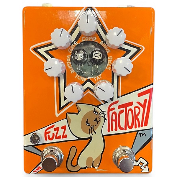 ZVex Effects Vexter Fuzz Factory Guitar Pedal with Volume