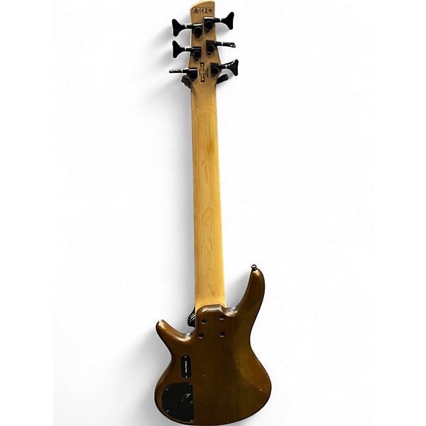 Used Ibanez GSR206 6 String Walnut Electric Bass Guitar