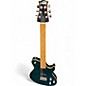 Used Silvertone Fastback Trans Blue Solid Body Electric Guitar