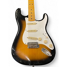 Used Squier Classic Vibe Stratocaster 2 Tone Sunburst Solid Body Electric Guitar