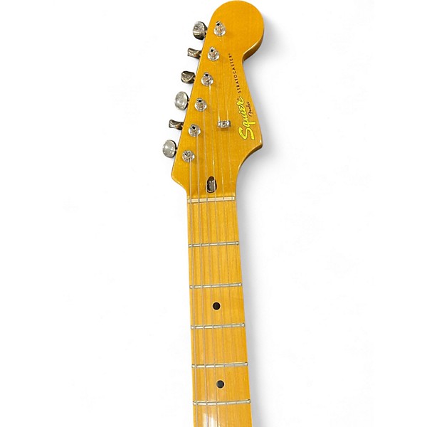 Used Squier Classic Vibe Stratocaster 2 Tone Sunburst Solid Body Electric Guitar