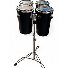 Used TAMA 4 Piece Hi Pitch Octoban Set BLACK Drum