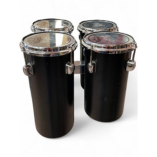 Used TAMA 4 Piece Hi Pitch Octoban Set BLACK Drum
