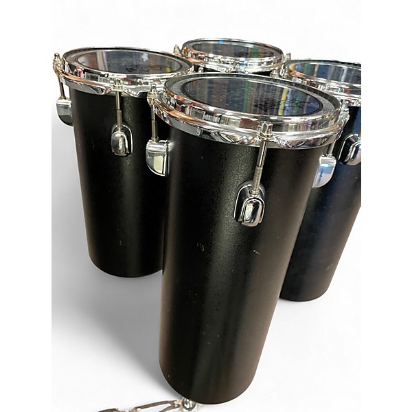 Used TAMA 4 Piece Hi Pitch Octoban Set BLACK Drum