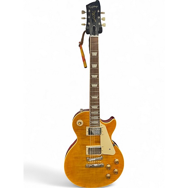 Used Epiphone JOE BONAMASSA LAZARUS LES PAUL Amber Solid Body Electric Guitar