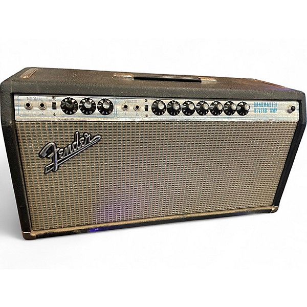 Vintage 1970s Fender BANDMASTER REVERB Tube Guitar Amp Head