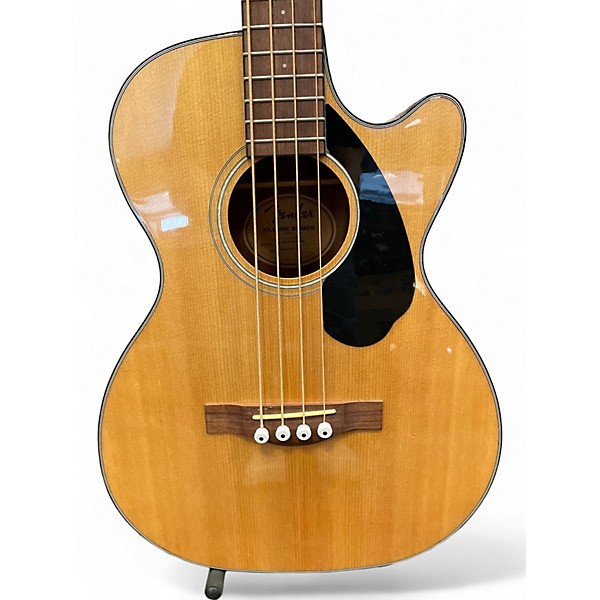 Used Fender CB-60SCE Natural Acoustic Bass Guitar