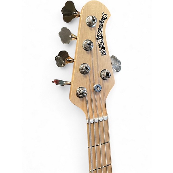 Used Ernie Ball Music Man Sterling 5 String Black Electric Bass Guitar