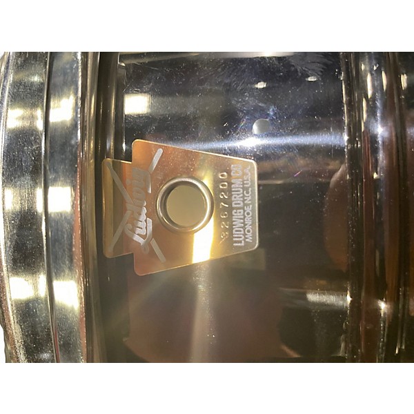 Used Ludwig 14in BLACK BEAUTY Custom Graphic Drum