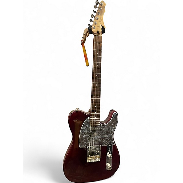 Used Zane Guitars TELECASTER Red Solid Body Electric Guitar