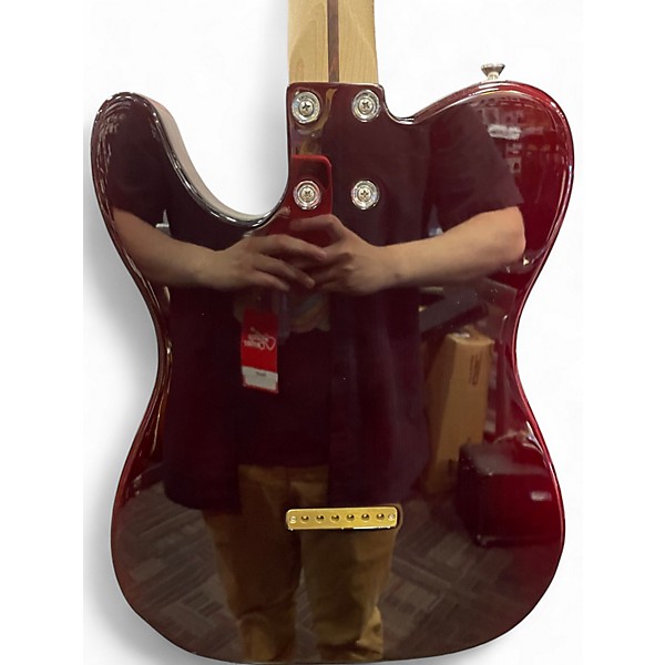 Used Zane Guitars TELECASTER Red Solid Body Electric Guitar